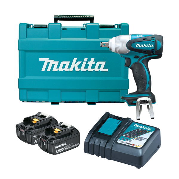 Makita-18V Impact Wrench Li-Ion-Dtw251Rfe: Includes 2 X 3.0Ah Batteries