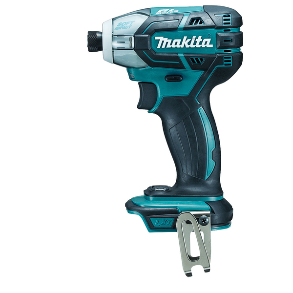 Makita-18V Oil Impulse Impact Driver Li-Ion-Dts141Z: Impact Driver Performance Without The Noise Electronic 3 Stage Impact Power Selection With T-Mode 40Nm Of Max Tightening Torque Xpt Technology That Protects Against Dust & Moisture Extra Compact Design With An Overall Length Of 136Mm