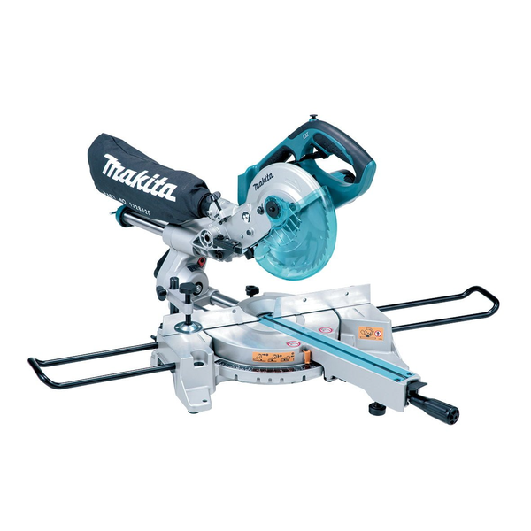 MAKITA-18V Slide Compound Saw Li-Ion-DLS713Z Makita-18V Slide Compound Saw Li-Ion-Dls713Z: Up To 52 X 300Mm Cutting Capacity 45? Left And 5? Right Bevel