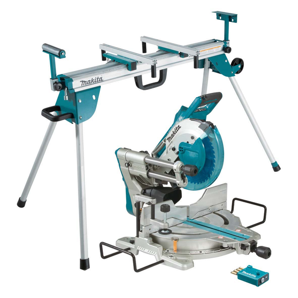 MAKITA-18V X 2 Bl 260Mm Slide Saw And Stand Combo-DLS111ZU-AWST06 Makita-18V X 2 Bl 260Mm Slide Saw And Stand Combo-Dls111Zu-Awst06: