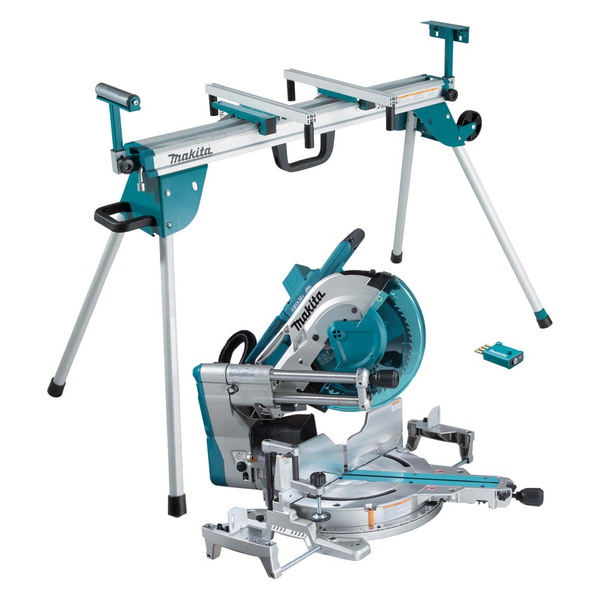 MAKITA-18V X 2 Bl 305Mm Slide Saw And Stand Combo-DLS211ZU-AWST06 Makita-18V X 2 Bl 305Mm Slide Saw And Stand Combo-Dls211Zu-Awst06: