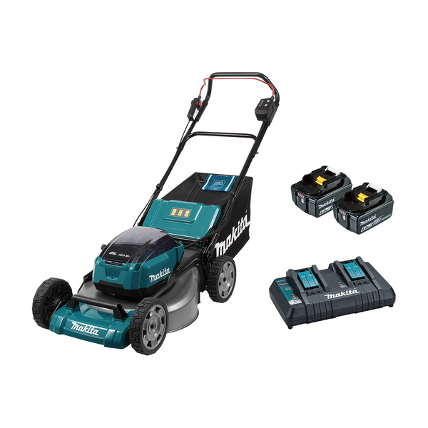 Makita-18V X 2 Bl 530Mm Lawn Mower Li-Ion (L)-Dlm535Pg2: