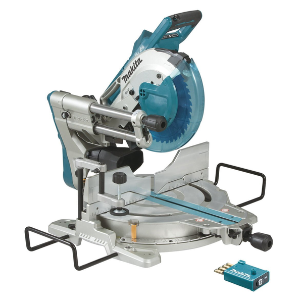 MAKITA-18V X 2 Bl Aws 10-1/4In Slide Saw-DLS111ZU Makita-18V X 2 Bl Aws 10-1/4In Slide Saw-Dls111Zu: Large Cut Capacity Up To Max Width: 68 X 310Mm