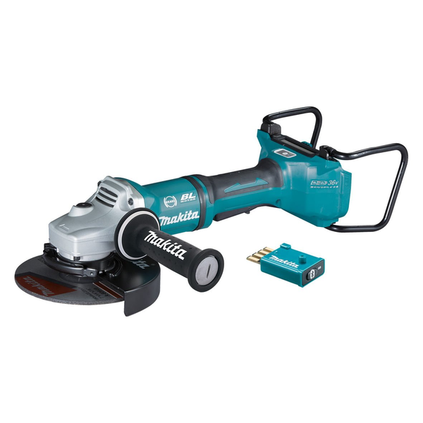 MAKITA-18V X 2 Bl Aws 180Mm (7In) Angle Grinder-DGA701ZKU1 Makita-18V X 2 Bl Aws 180Mm (7In) Angle Grinder-Dga701Zku1: Electronic Brake