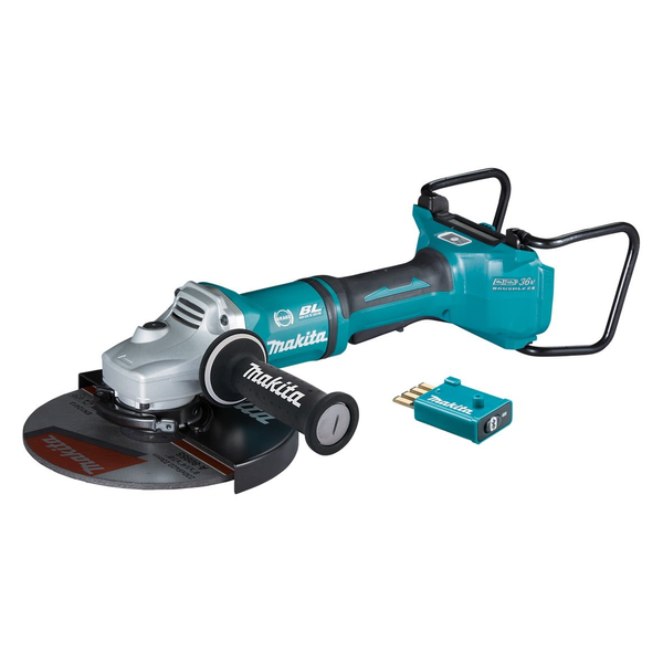 MAKITA-18V X 2 Bl Aws 230Mm (9In) Angle Grinder-DGA901ZKU1 Makita-18V X 2 Bl Aws 230Mm (9In) Angle Grinder-Dga901Zku1: Electronic Brake
