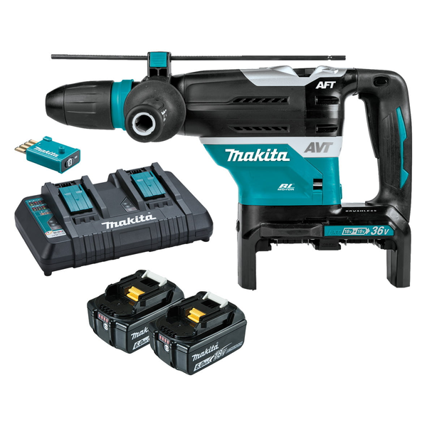 MAKITA-18V X 2 Bl Aws 40Mm Rotary Hammer-DHR400G2UN Makita-18V X 2 Bl Aws 40Mm Rotary Hammer-Dhr400G2Un: