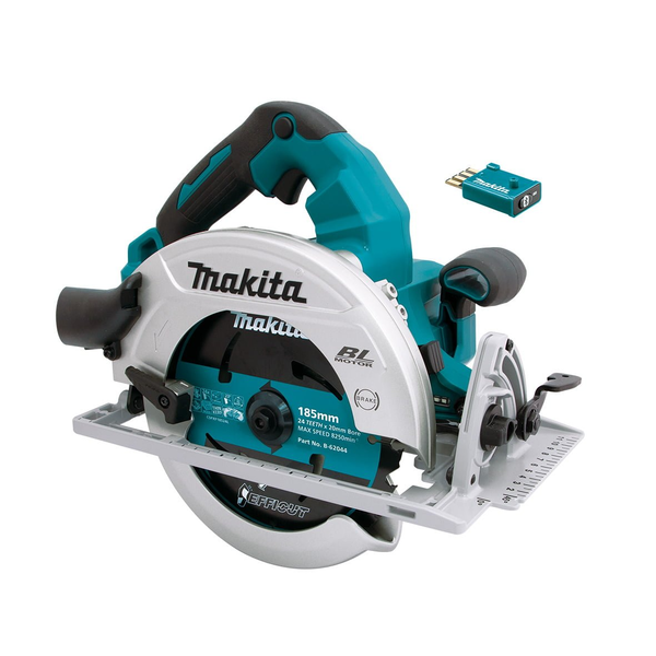 MAKITA-18V X 2 Bl Aws Circular Saw Li-Ion-DHS781ZU Makita-18V X 2 Bl Aws Circular Saw Li-Ion-Dhs781Zu: Max Cut Capacity Of 66Mm With Up To 56 Degree Bevel Capacity Automatic Torque Drive Increases Torque To Power Through Any Cutac Like Power With 6