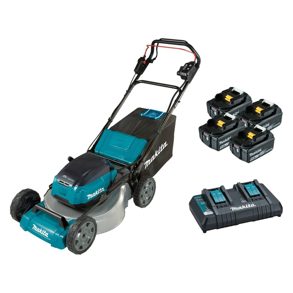 Makita-18V X 2 Bl Self Propelled Lawn Mower Kit-Dlm536Pt4X: