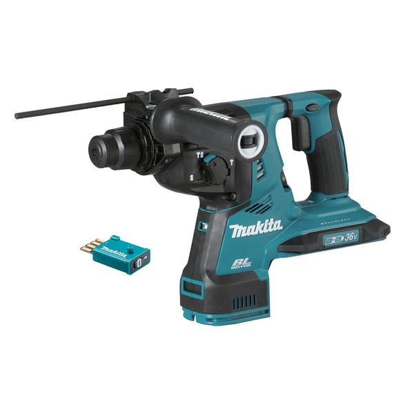 MAKITA-18V X 2 Bless Aws Rotary Hammer (L)-DHR282ZJU Makita-18V X 2 Bless Aws Rotary Hammer (L)-Dhr282Zju: 3 Mode - Rotation