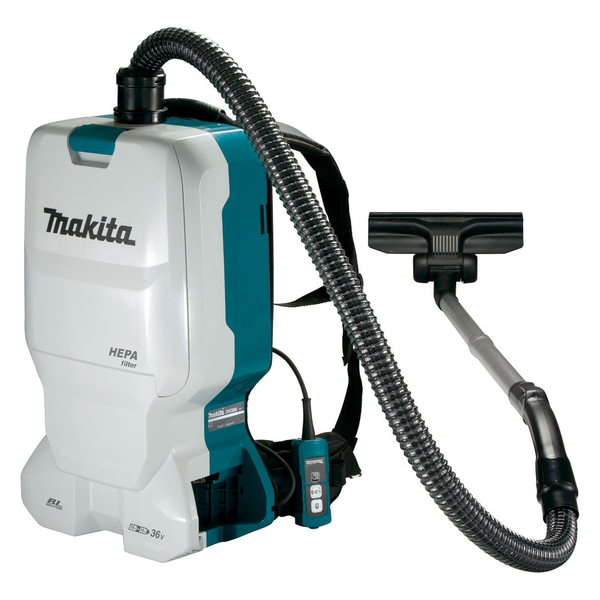 MAKITA-18V X 2 Brushless Backpack Vacuum-DVC660ZX1 Makita-18V X 2 Brushless Backpack Vacuum-Dvc660Zx1: