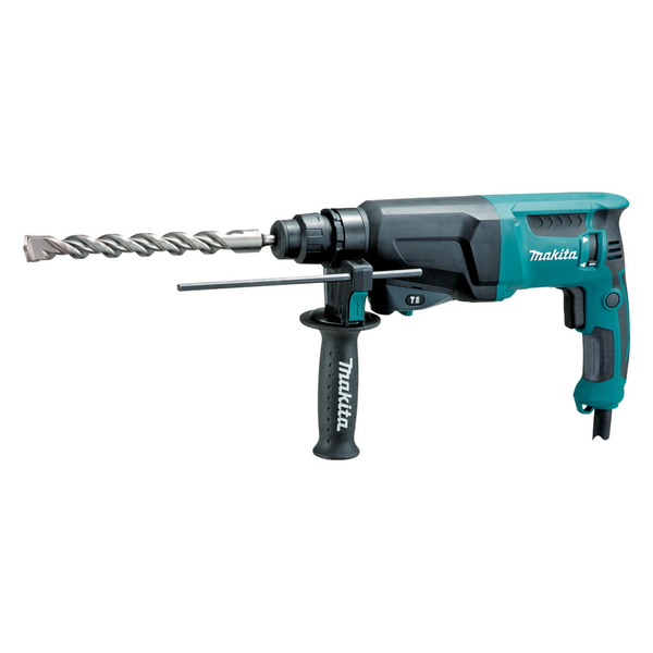 MAKITA-23Mm (7/8In) Rotary Hammer 720W 2 Mode-HR2300X6 Makita-23Mm (7/8In) Rotary Hammer 720W 2 Mode-Hr2300X6: 2 Mode Operation - Rotation Only Or Hammer With Rotation 15.5M/S² Of Vibration 720W* Motor Providing 2.3J** Of Hitting Energyreverse Rotation System For 100% Power In Forward And Reverse