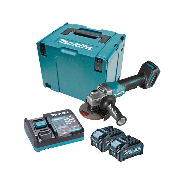 MAKITA-40V Max Bl 125Mm (5In) Angle Grinder-GA013GM201 Makita-40V Max Bl 125Mm (5In) Angle Grinder-Ga013Gm201: