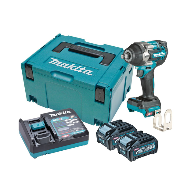 MAKITA-40V Max Bl 1/2In Impact Wrench-TW007GM201 Makita-40V Max Bl 1/2In Impact Wrench-Tw007Gm201: