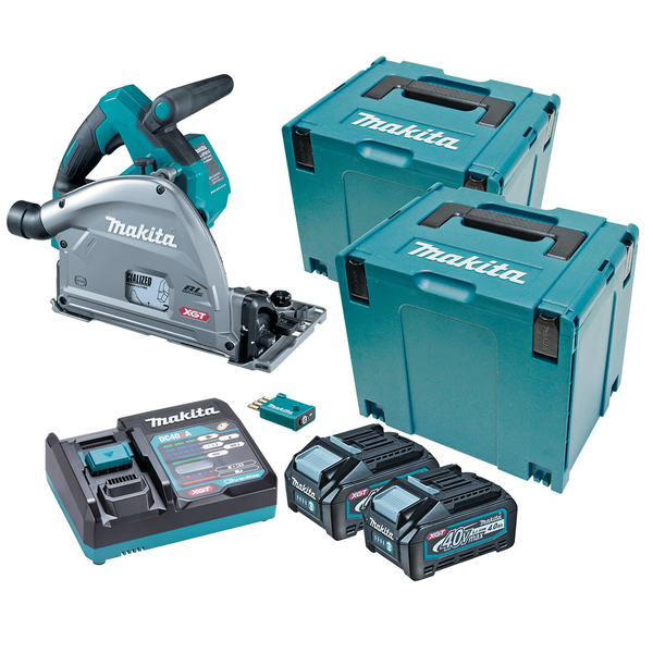 Makita-40V Max Bl 165Mm Plunge Cut Saw-Sp001Gm201: