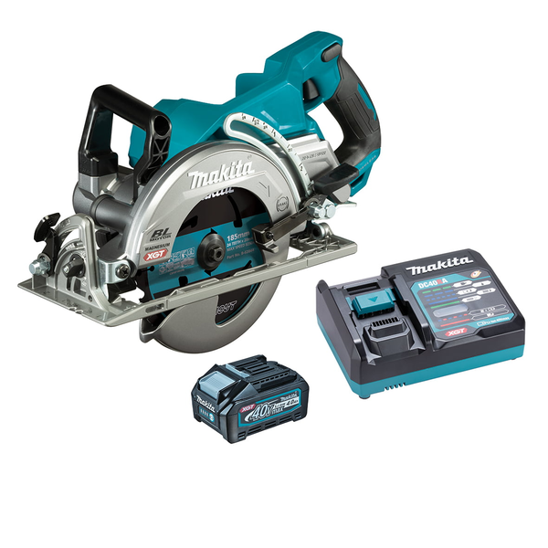 MAKITA-40V Max Bl 185Mm Rear Handle Saw Kit (F)-RS001GM101 Makita-40V Max Bl 185Mm Rear Handle Saw Kit (F)-Rs001Gm101: