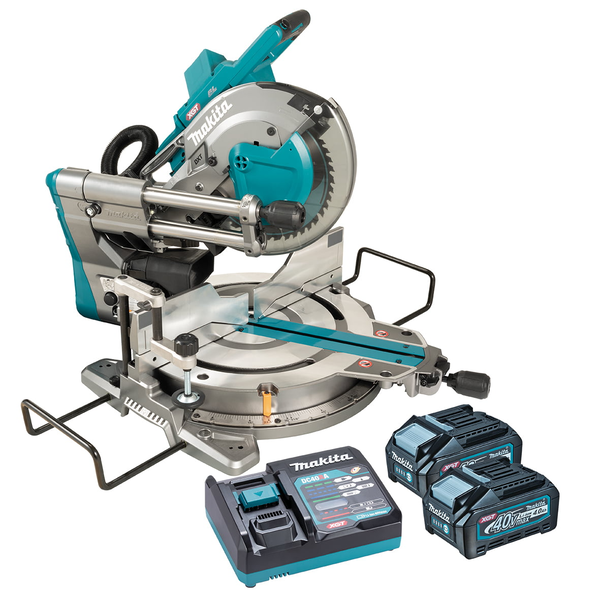 Makita-40V Max Bl 260Mm Slide Compound Saw Kit-Ls004Gm201: