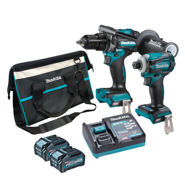 MAKITA-40V Max Bl 2 Piece Combo Kit-DK0114G209 Makita-40V Max Bl 2 Piece Combo Kit-Dk0114G209: