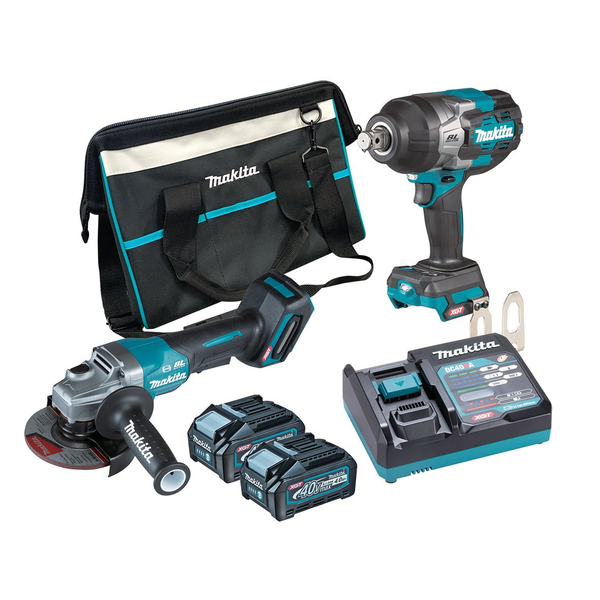 MAKITA-40V Max Bl 2 Piece Combo Kit (L)-DK0139G202 Makita-40V Max Bl 2 Piece Combo Kit (L)-Dk0139G202: