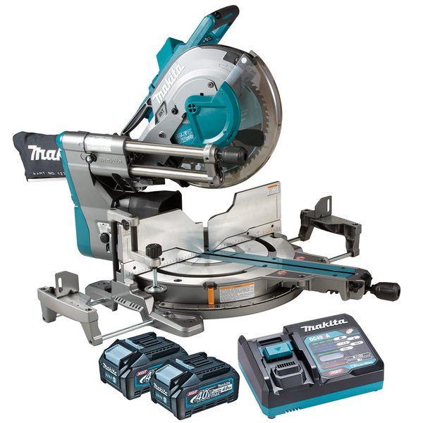 Makita-40V Max Bl 305Mm Slide Compound Saw Kit-Ls003Gm201: