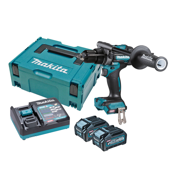 MAKITA-40V Max Bl Hammer Driver Drill Kit-HP001GM201 Makita-40V Max Bl Hammer Driver Drill Kit-Hp001Gm201: