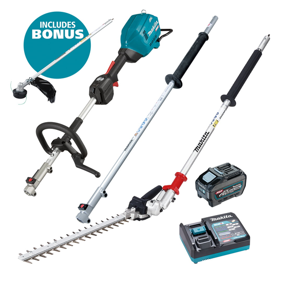 MAKITA-40V Max Bl Multi Func. Power Head (L)-UX01GT101-B Makita-40V Max Bl Multi Func. Power Head (L)-Ux01Gt101-B: