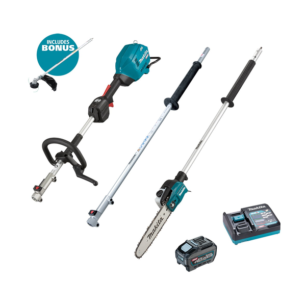 MAKITA-40V Max Bl Multi Func. Power Head (L)-UX01GT102-B Makita-40V Max Bl Multi Func. Power Head (L)-Ux01Gt102-B: