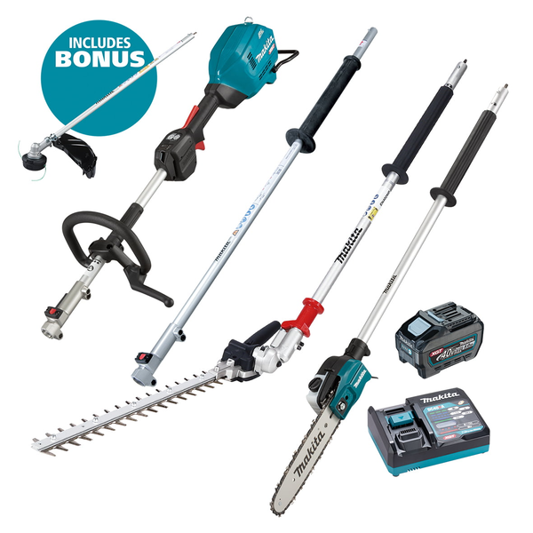 MAKITA-40V Max Bl Multi Func. Power Head (L)-UX01GT103-B Makita-40V Max Bl Multi Func. Power Head (L)-Ux01Gt103-B: