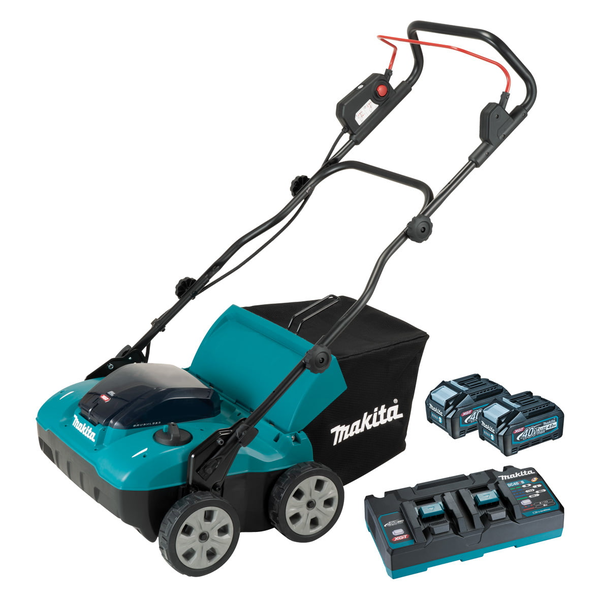 MAKITA-40V Max Bless 380Mm Lawn Scarifier Kit-UV001GM201 Makita-40V Max Bless 380Mm Lawn Scarifier Kit-Uv001Gm201: