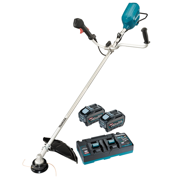 MAKITA-40V X 2 Bl Line Trimmer U Handle Kit-UR012GT201 Makita-40V X 2 Bl Line Trimmer U Handle Kit-Ur012Gt201: