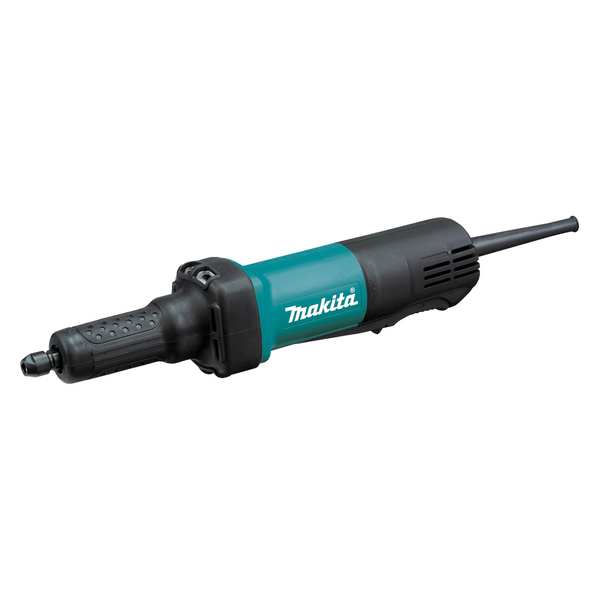 MAKITA-6.35Mm (1/4In) Die Grind 400W-GD0600 Makita-6.35Mm (1/4In) Die Grind 400W-Gd0600: Two Stage Paddle Switch Small Circumference Housing For Easy Handling Heat Resistant 400W* Motor Delivers 25