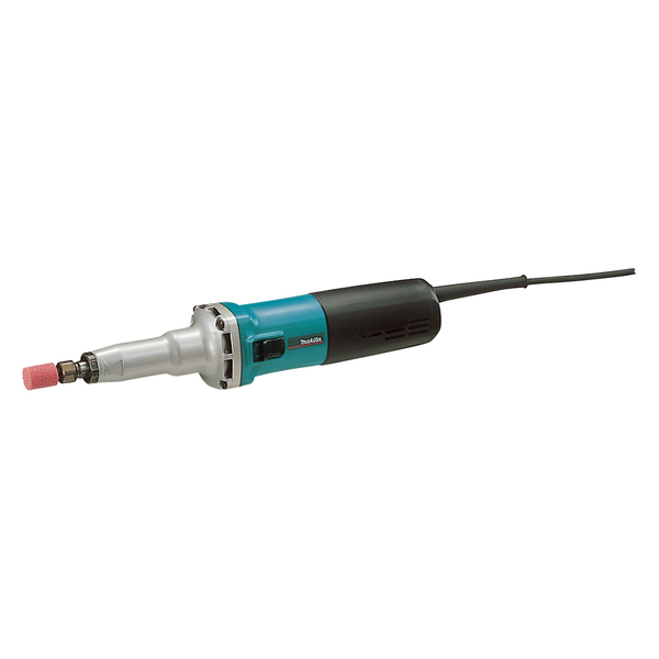 MAKITA-6.35Mm (1/4In) Die Grinder 750W Hi Speed-GD0800C Makita-6.35Mm (1/4In) Die Grinder 750W Hi Speed-Gd0800C: Slide Switch With Lock On Function Unique Sjs (Super Joint System) For Less Vibration High Power 750W* Motor Delivers 29