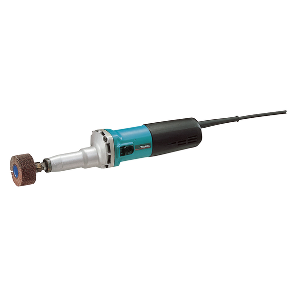 MAKITA-6.35Mm (1/4In) Die Grinder 750W Lo Speed-GD0810C Makita-6.35Mm (1/4In) Die Grinder 750W Lo Speed-Gd0810C: Slide Switch With Lock On Functionunique Sjs (Super Joint System) For Less Vibration High Power 750W* Motor Delivers 7