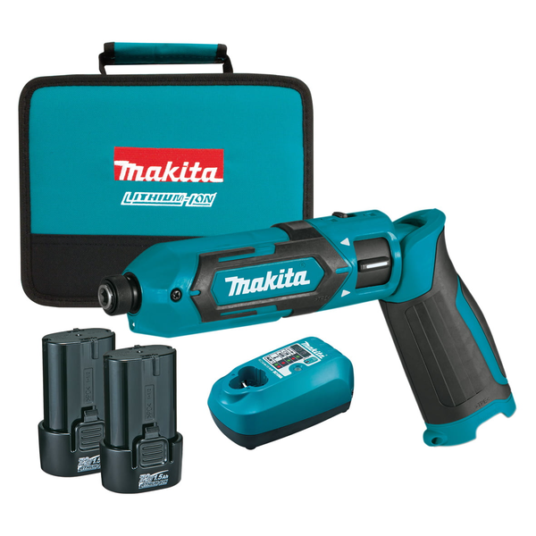 MAKITA-7.2V Cordless Impact Driver Kit Li-Ion-TD022DSE Makita-7.2V Cordless Impact Driver Kit Li-Ion-Td022Dse: