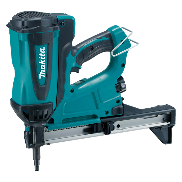 MAKITA-Concrete Gas Pin Nailer 7.2V-GN420CLSE Makita-Concrete Gas Pin Nailer 7.2V-Gn420Clse: Drive Nails 15-40Mm In Length With Up To 40 Nails* Tool-Less Driving Depth Adjustment Slim Nose For Visibility And Tight Spaces