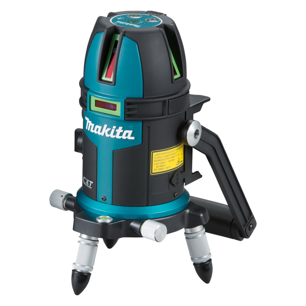 Makita-Green Laser (3V1H)-Sk312Gdz: Projects 3 Vertical And 1 Horizontal Line High Brightness Green Laser For Increased Visibility Accurate To Within ±1Mm At 10 Metres 3 Mode Brightness Selection: Eco