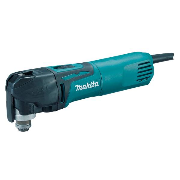 MAKITA-Variable Speed Multimaster 320W-TM3010CK Makita-Variable Speed Multimaster 320W-Tm3010Ck: Compatible With All Ois (Oscillating Interface System) Accessories Lever Style Lock System Allows For Tool-Less Accessory Change 320W* Motor Provides Up To 20