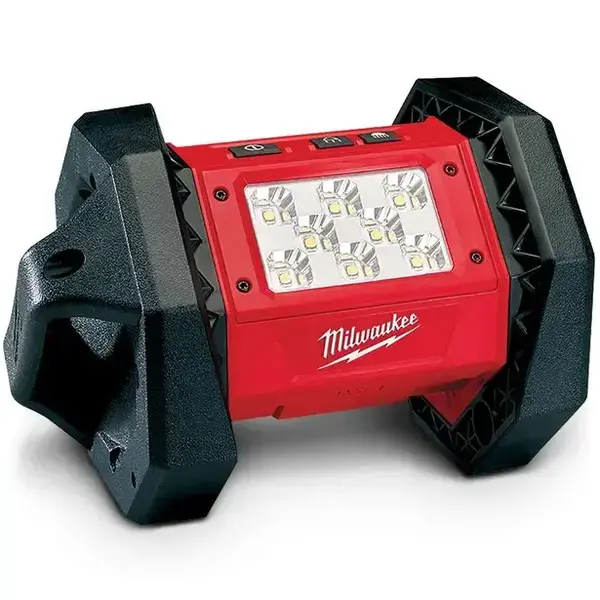 MILWAUKEE-(M18AL-0) MILWAUKEE-(M18AL-0): The Milwaukee M18 Led Area Light Delivers Up To 30% Brighter Light Output Than Corded 250W Halogen Lights. Designed To Illuminate Large Workspaces On The Job Site