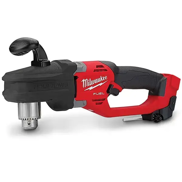 MILWAUKEE-(M18CRAD2-0) MILWAUKEE-(M18CRAD2-0): The 18V Fuel™ Hole Hawg™ Right Angle Drill From Milwaukee® Drills Faster Than The Original Hole Hawg™