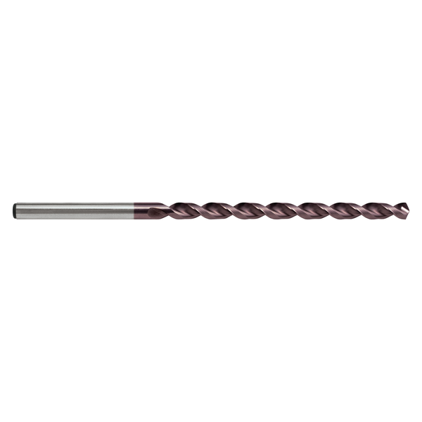 Sutton-D171_Series: Long Series Drill Dhl. Point Geometry Ensures High Strength. Parabolic Flute Design For Optimal Chip Transportation. Less Pecking Required Over Standard Drills. Tialn For Longer Tool Life. D171 Series. Din340 Hss-Co.