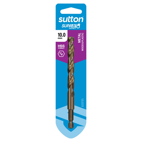 Sutton: Supabits Are Developed For Use With The High Torque Output Of An Impact Driver And Are Suitable For General Purpose Use In Metal