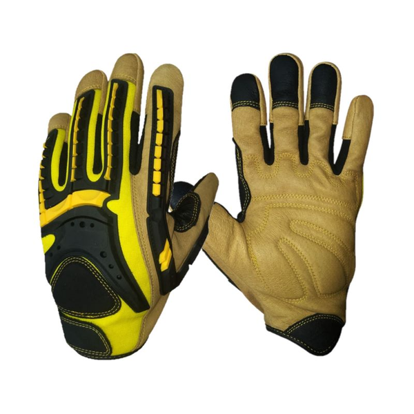 G-Force-Gmt215-12: G-Force Tuff Oiler Cut C Mechanics Glove - 2Xlarge