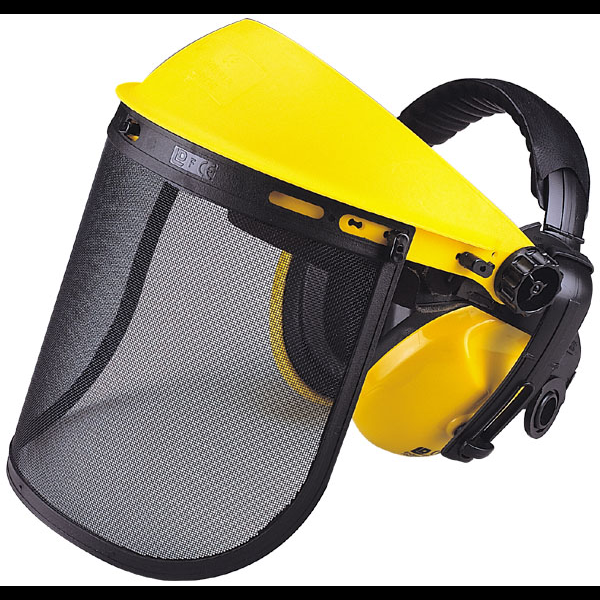 MAXISAFE-EMV439 Maxisafe-Emv439: Maxisafe Mesh Visor With Earmuffs Complete