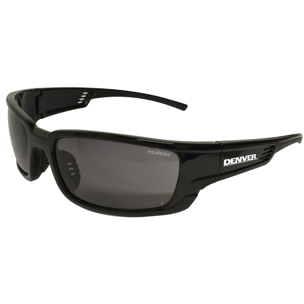 MAXISAFE-EDE308 Maxisafe-Ede308: Denver Polarised Smoke Safety Specs With Black Frame