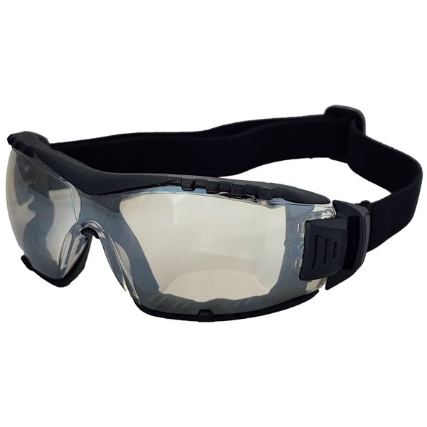 MAXISAFE-EVO371-GH Maxisafe-Evo371-Gh: Evolve Smoke Safety Glasses With Gasket & Headband