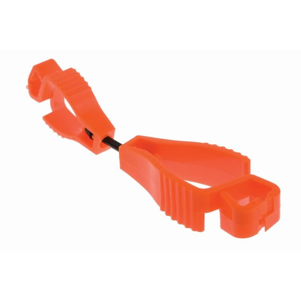 Maxisafe-Ggg115-Fo: Maxisafe Croc Grip Glove Clip - Orange - Made In Australia - Moq 20
