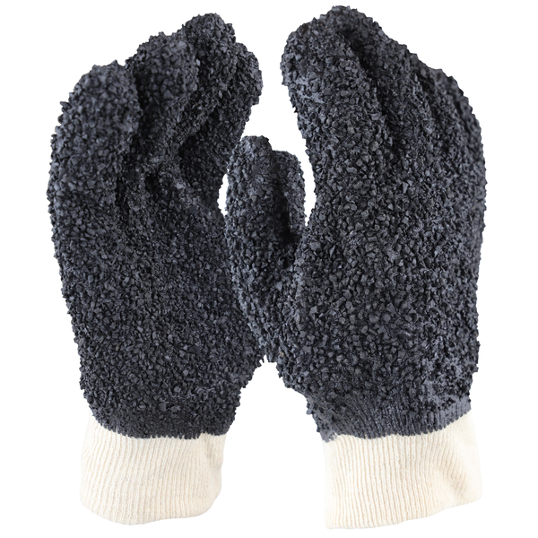 Maxisafe-Gpb126: Grizzly Black Pvc Debudding Glove