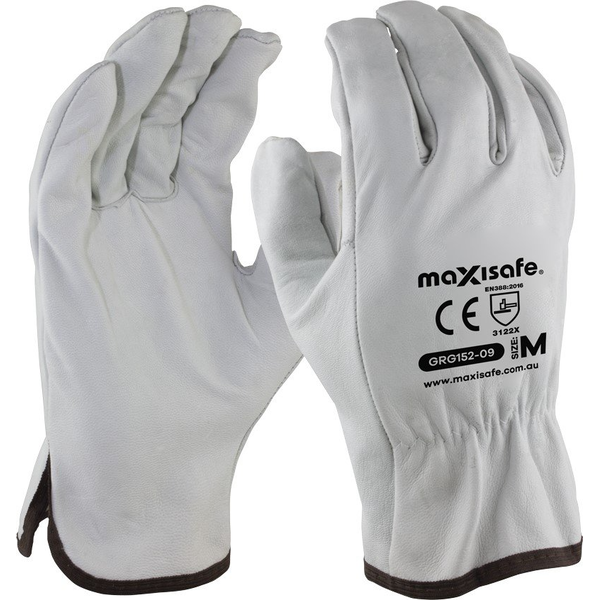 Maxisafe-Grg152-12: Maxisafe Full Grain Rigger Glove - Xxlarge