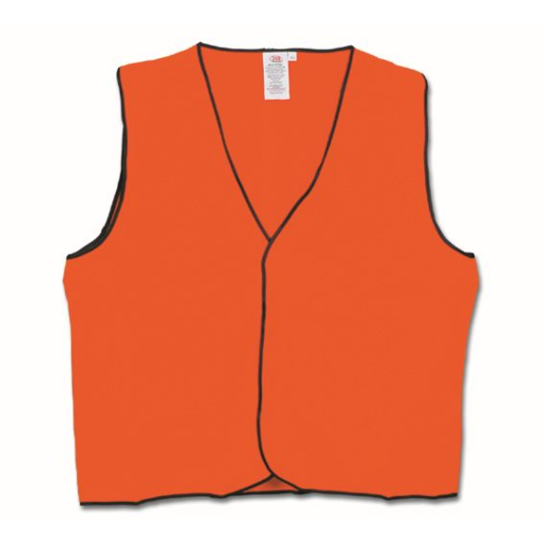 Maxisafe-Svv602-Xl: Hi-Vis Orange Safety Vest - Day Use (Class D) - Xlarge