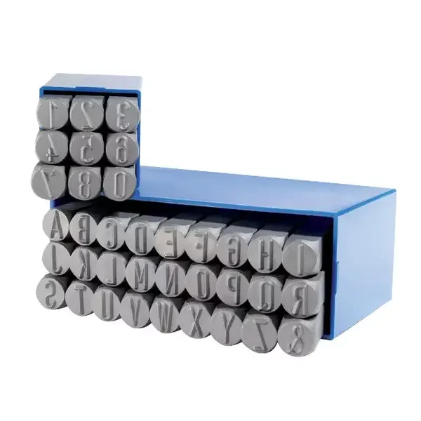 GRAVUREM - Stamps Number 9 Piece Set s 10Mm - (SN10)