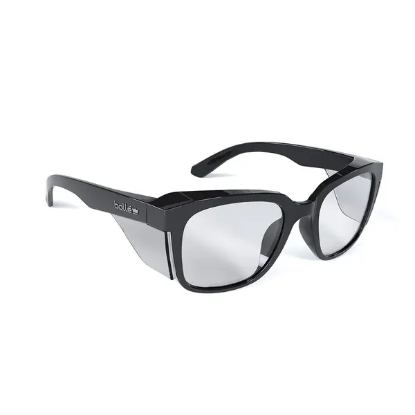 BOLLE Stks 410 Clear Pc Lens Platinum (Asaf) Black Gloss Pc Temples/Frame STK41N10A